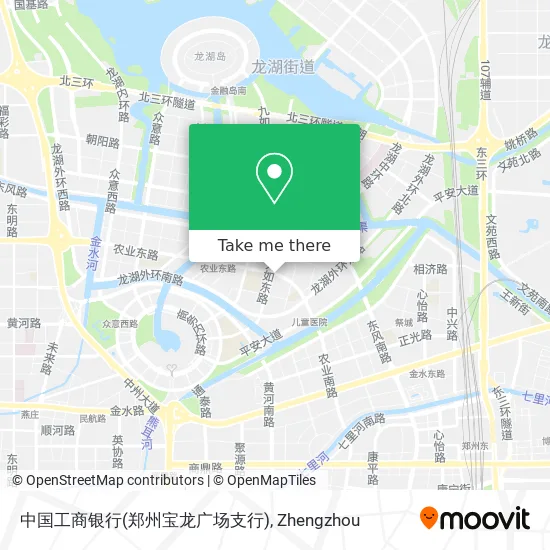 中国工商银行(郑州宝龙广场支行) map