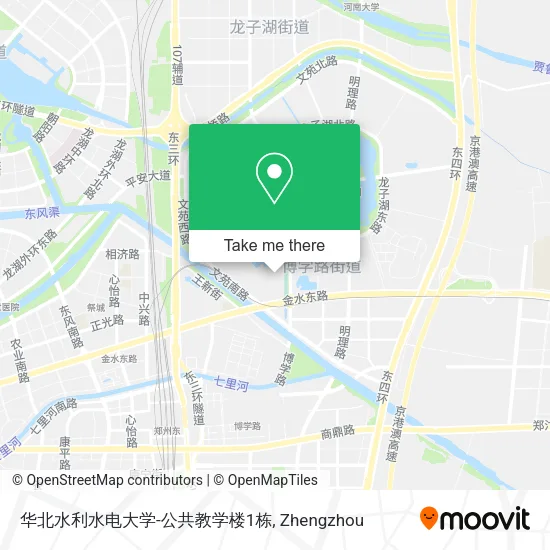 华北水利水电大学-公共教学楼1栋 map