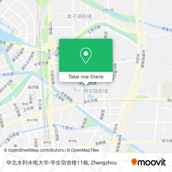 华北水利水电大学-学生宿舍楼11栋 map