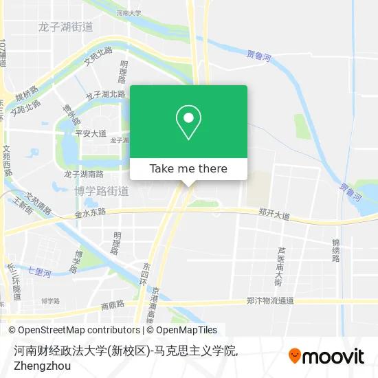 河南财经政法大学(新校区)-马克思主义学院 map