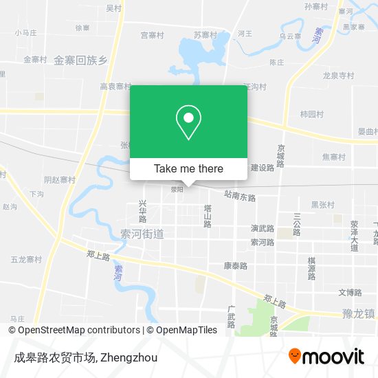 成皋路农贸市场 map