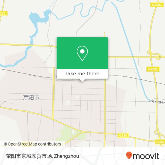 荥阳市京城农贸市场 map