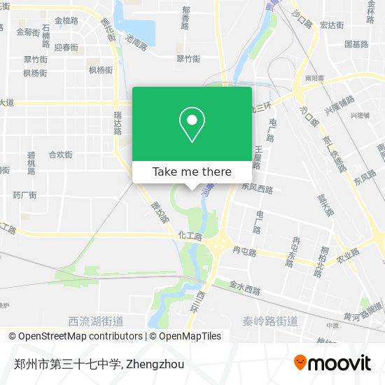郑州市第三十七中学 map