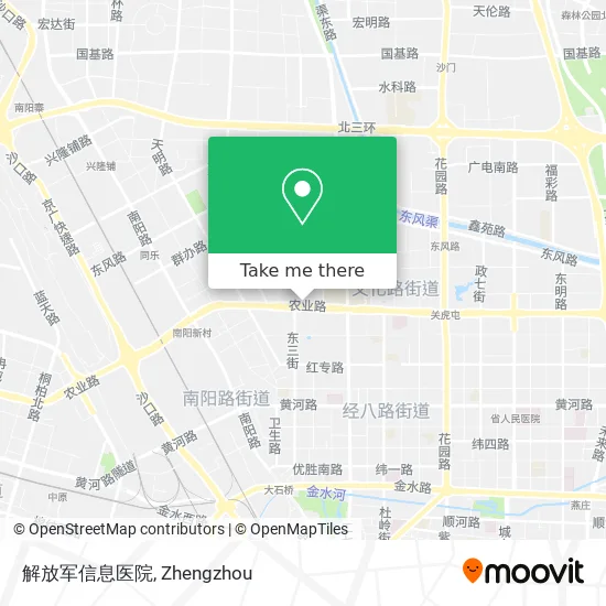 解放军信息医院 map