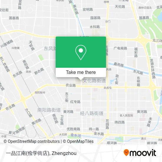 一品江南(俭学街店) map