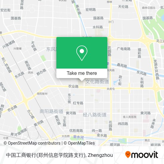 中国工商银行(郑州信息学院路支行) map