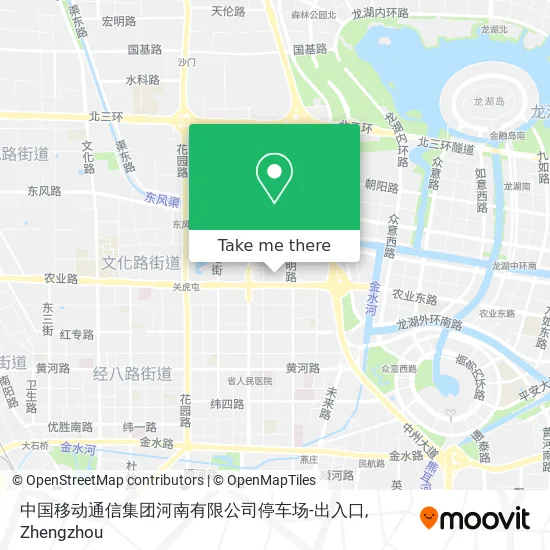 中国移动通信集团河南有限公司停车场-出入口 map