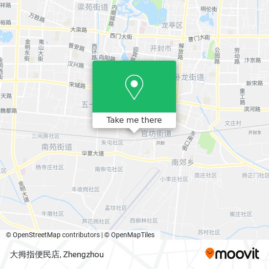 大拇指便民店 map