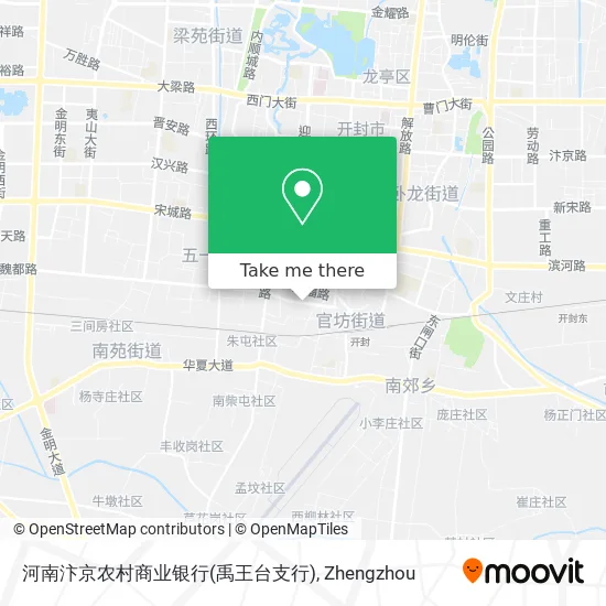 河南汴京农村商业银行(禹王台支行) map