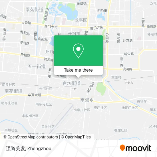 顶尚美发 map