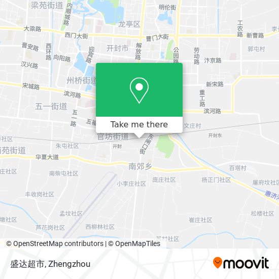盛达超市 map