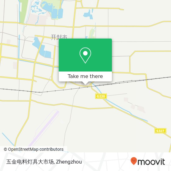 五金电料灯具大市场 map