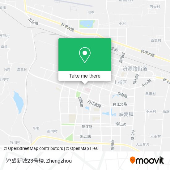 鸿盛新城23号楼 map