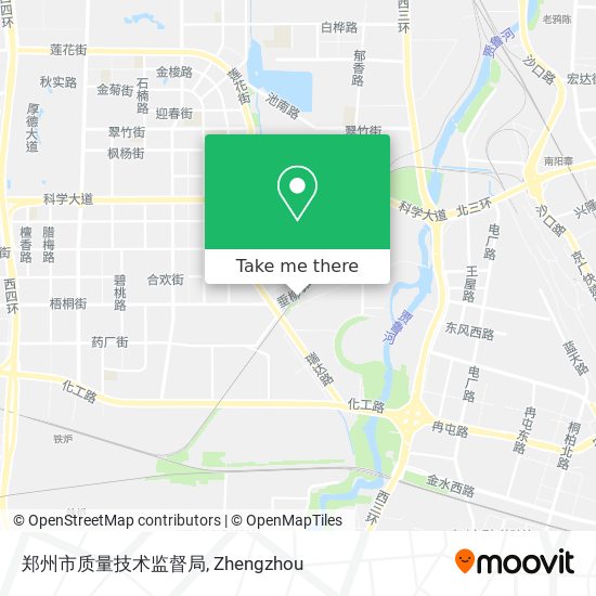 郑州市质量技术监督局 map