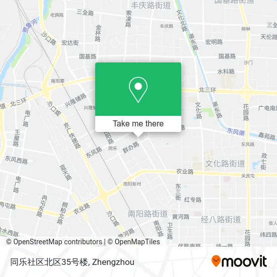 同乐社区北区35号楼 map