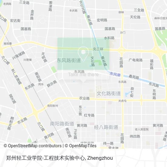 郑州轻工业学院-工程技术实验中心 map