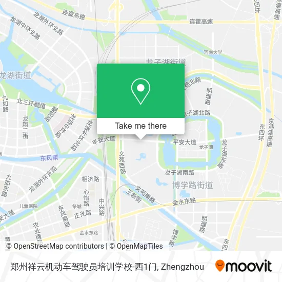郑州祥云机动车驾驶员培训学校-西1门 map