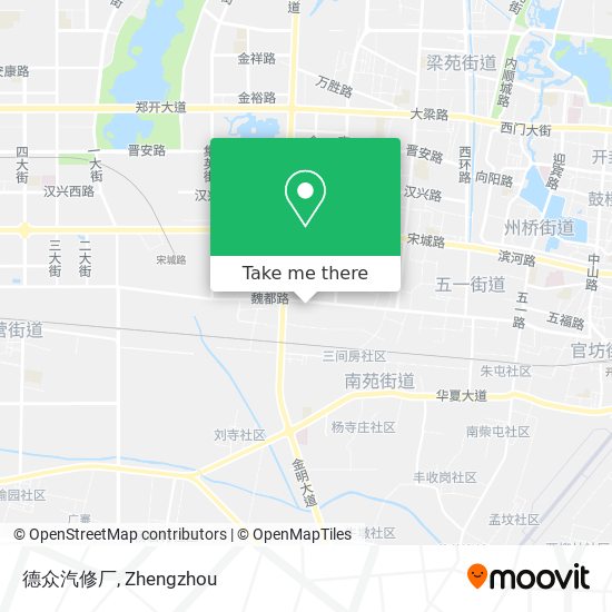 德众汽修厂 map