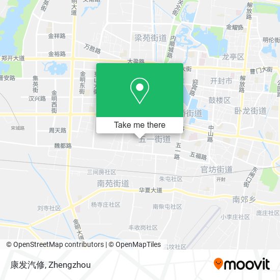 康发汽修 map
