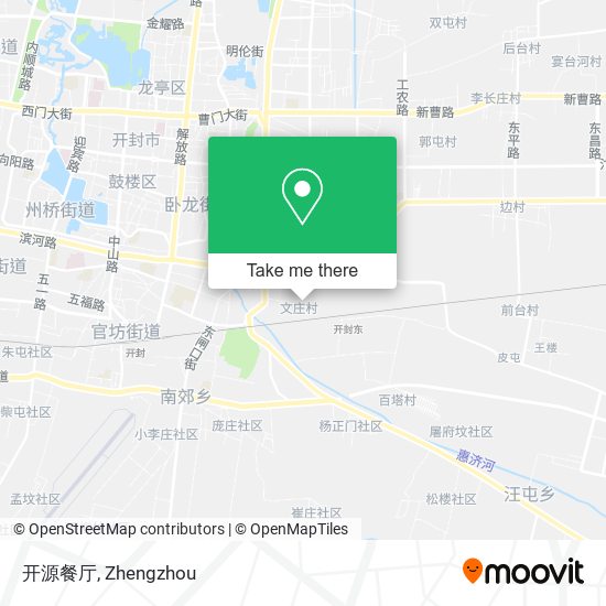开源餐厅 map
