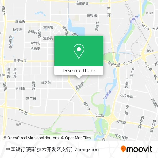 中国银行(高新技术开发区支行) map