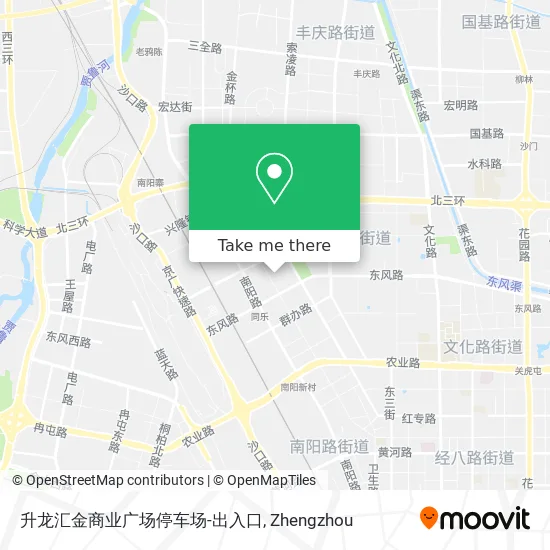 升龙汇金商业广场停车场-出入口 map