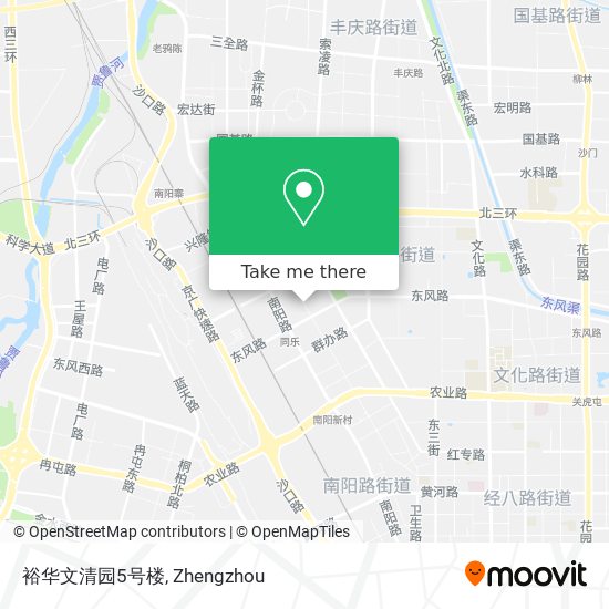 裕华文清园5号楼 map