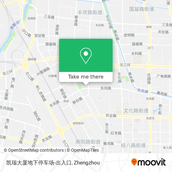 凯瑞大厦地下停车场-出入口 map