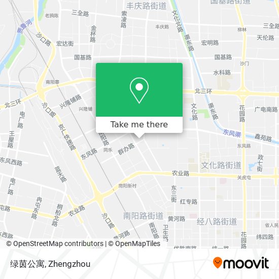 绿茵公寓 map