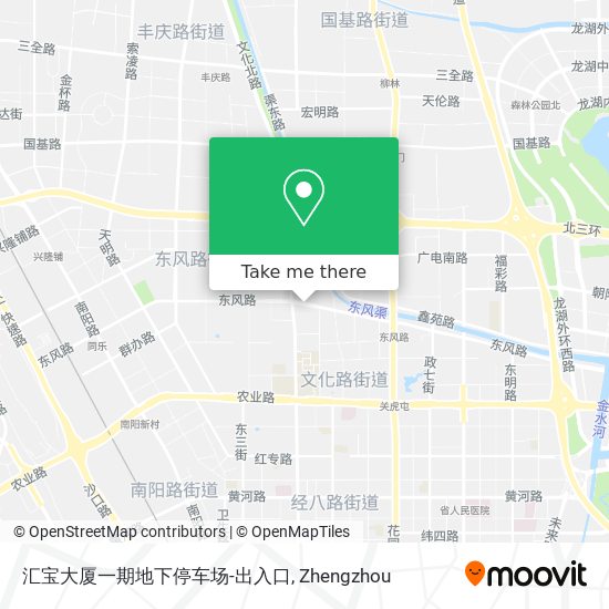 汇宝大厦一期地下停车场-出入口 map