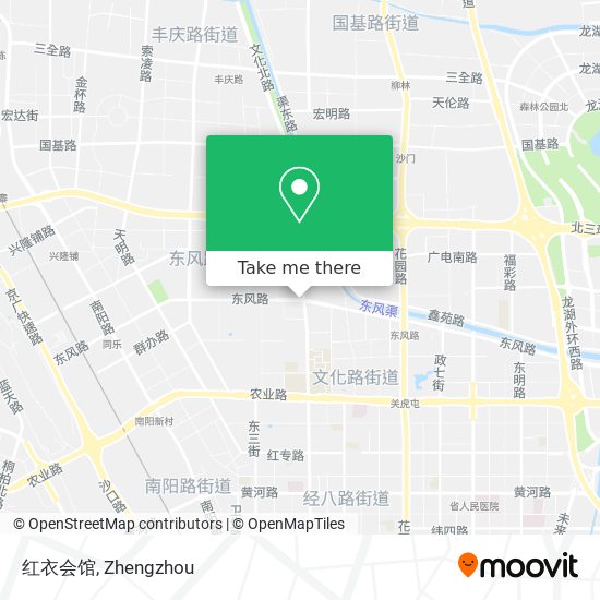 红衣会馆 map