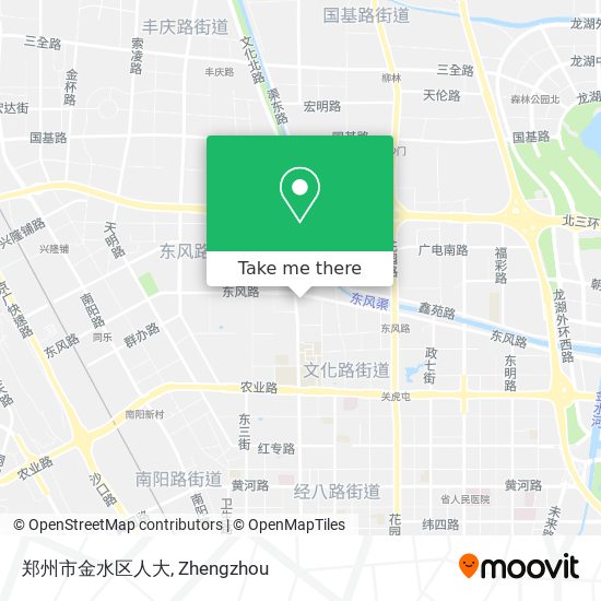 郑州市金水区人大 map