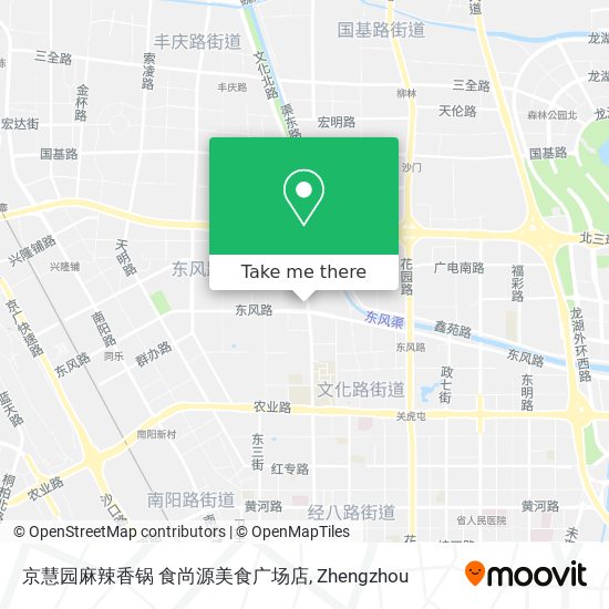 京慧园麻辣香锅 食尚源美食广场店 map