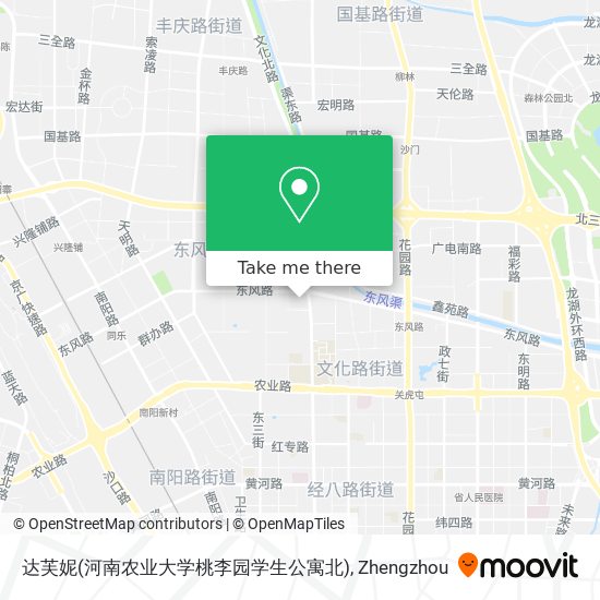达芙妮(河南农业大学桃李园学生公寓北) map