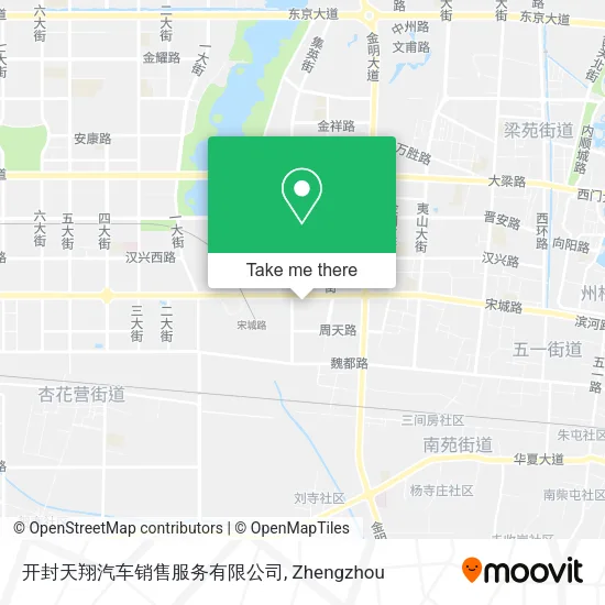 开封天翔汽车销售服务有限公司 map