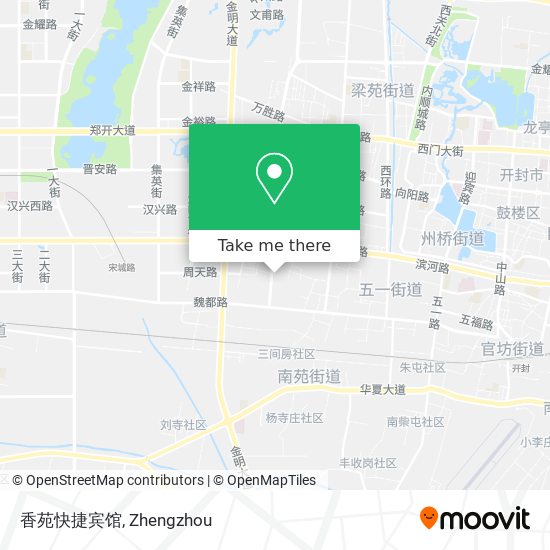 香苑快捷宾馆 map