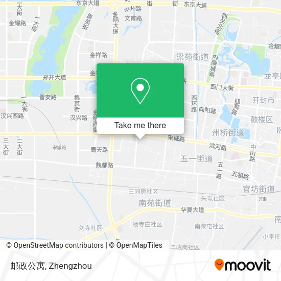 邮政公寓 map