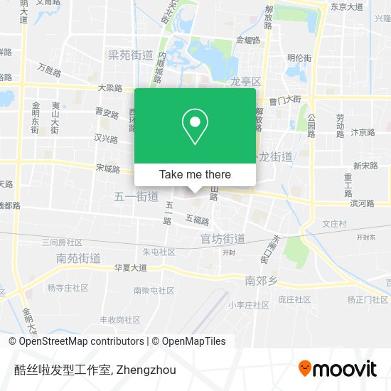 酷丝啦发型工作室 map
