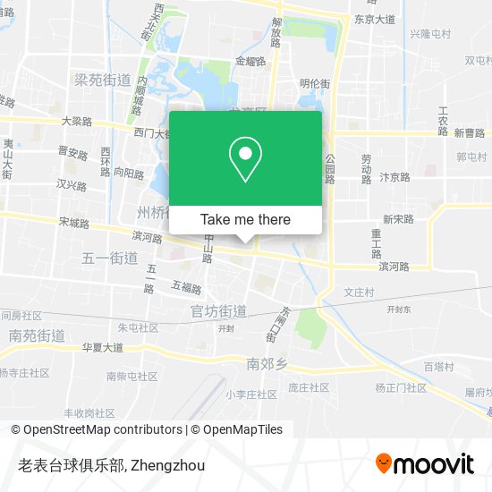 老表台球俱乐部 map