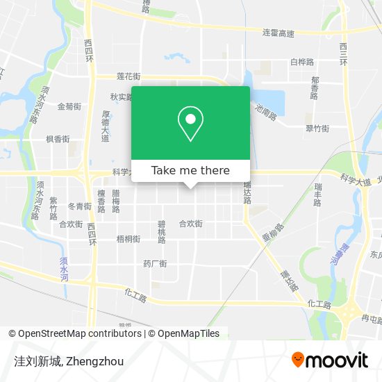 洼刘新城 map