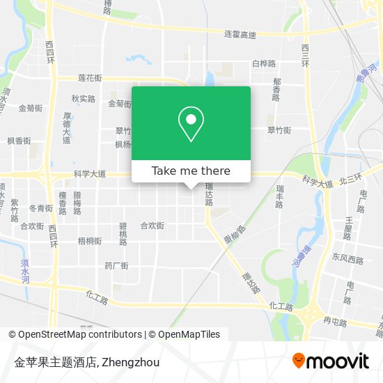 金苹果主题酒店 map