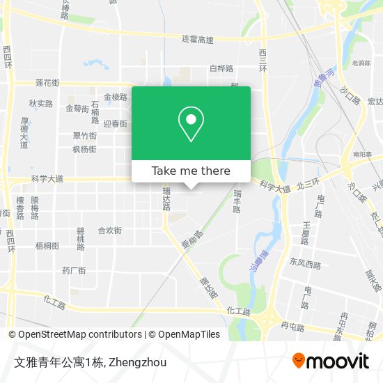 文雅青年公寓1栋 map