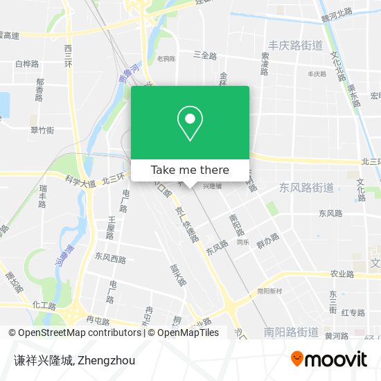 谦祥兴隆城 map