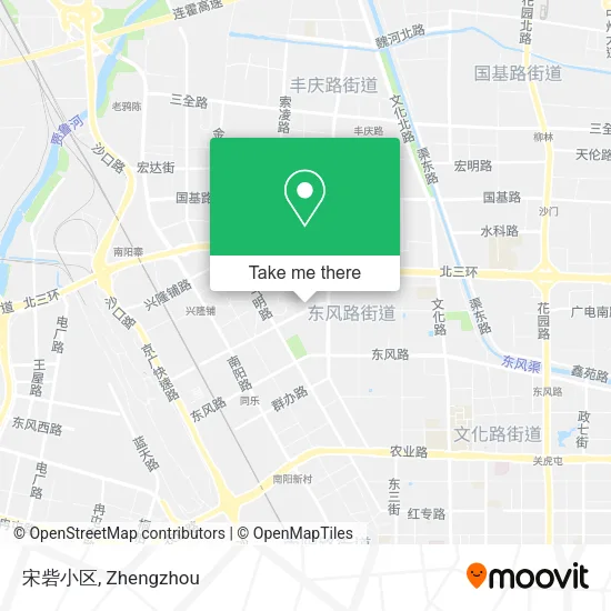 宋砦小区 map