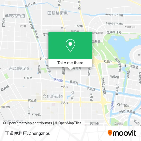 正道便利店 map