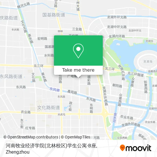 河南牧业经济学院(北林校区)学生公寓-B座 map
