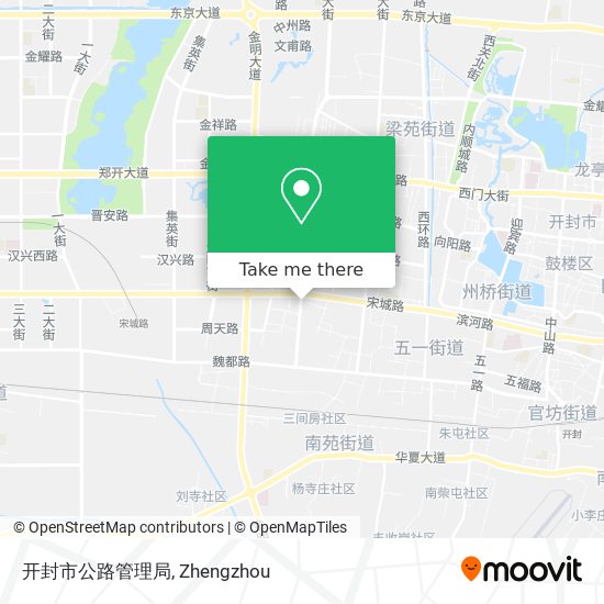 开封市公路管理局 map