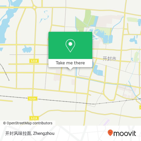 开封风味拉面 map