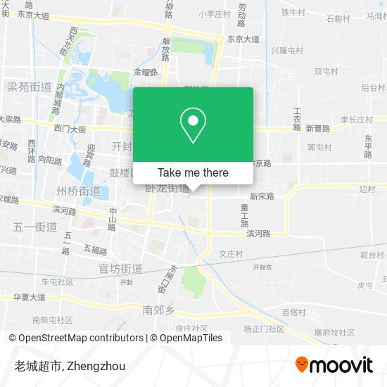老城超市 map