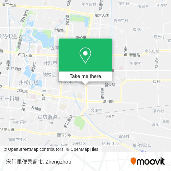 宋门里便民超市 map